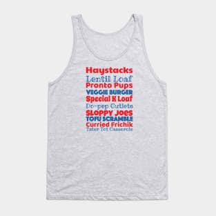 Adventist Vegetarian and Vegan Dishes Tank Top